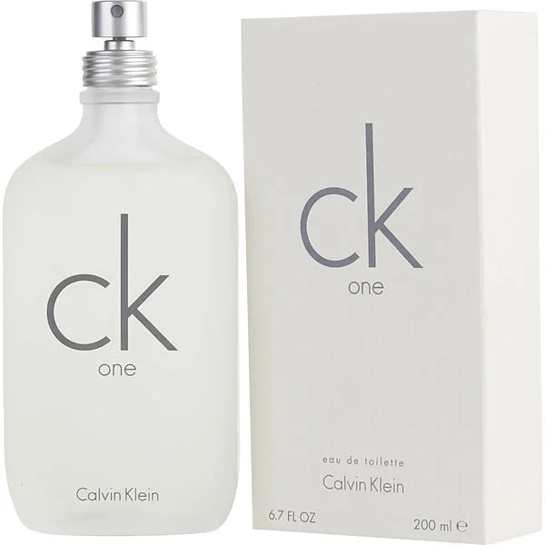 CK ONE BY CALVIN KLEIN - EAU DE TOILETTE FOR MEN 6.7 OZ / 200ML