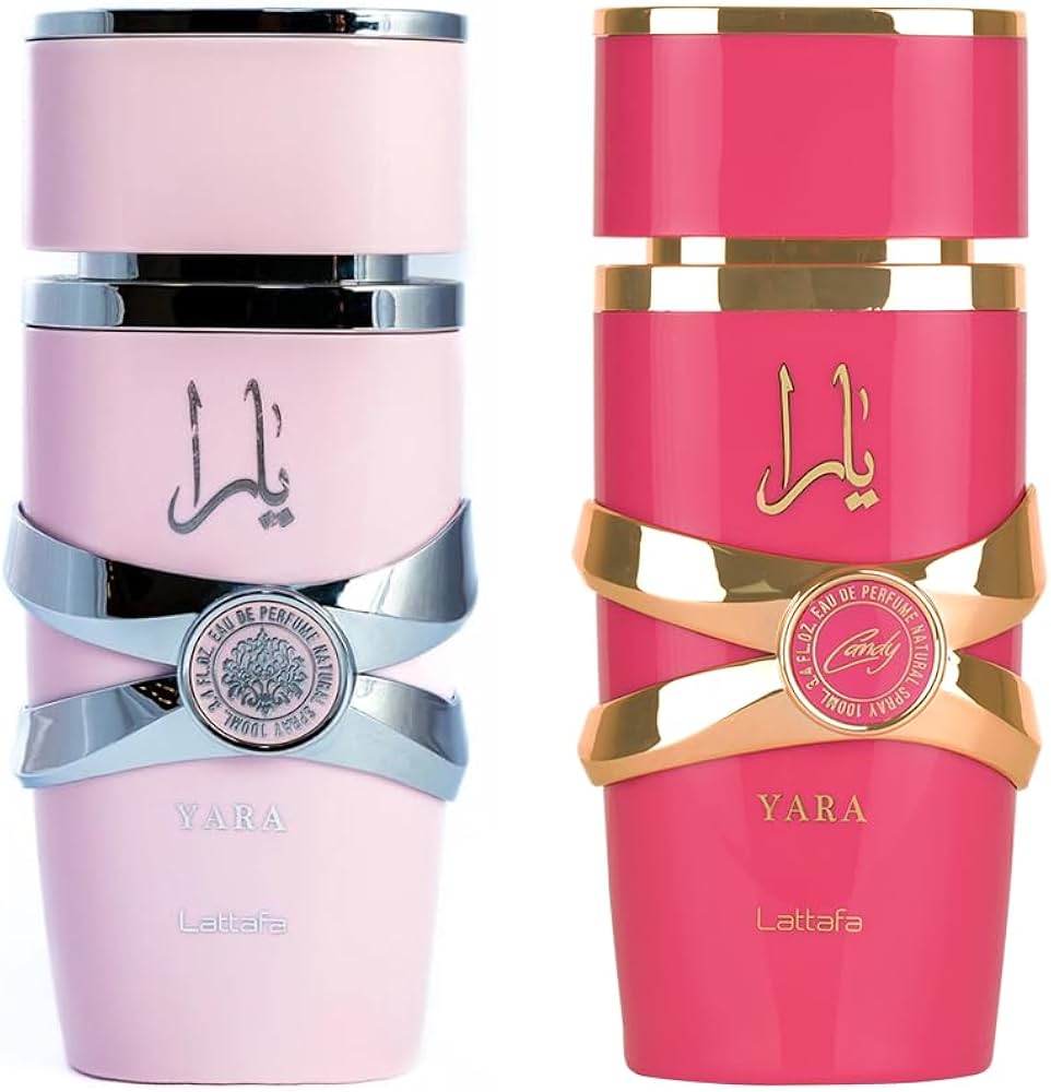 GIFT SETS YARA & YARA CANDY BY LATTAFA - EAU DE PARFUM FOR WOMAN (2 PCS) 3.4OZ / 100 ML