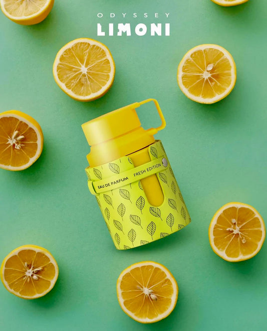 ODISSEY LIMONI BY ARMAF - EAU DE PARFUM FOR MEN 3.4 OZ / 100 ML