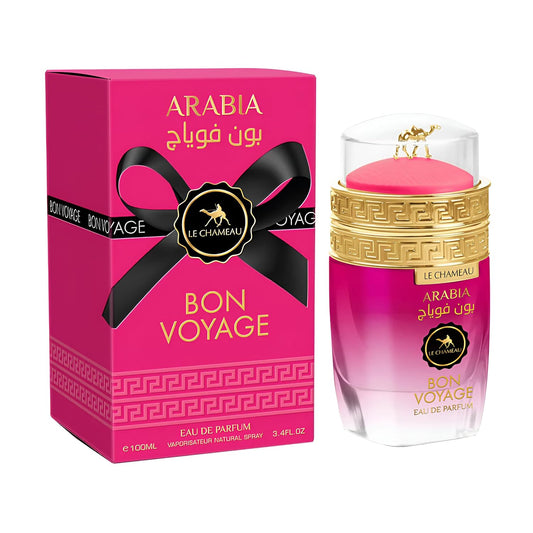 ARABIA BON VOYAGE BY LE CHAMEAU / EMPER - EAU DE PARFUM FOR WOMAN 3.4OZ / 100ML