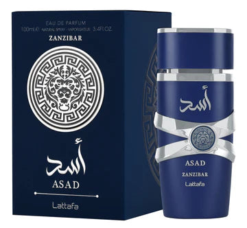 YARA ZANZIBAR BY LATTAFA - EAU DE PARFUM FOR MEN 3.4OZ / 100ML