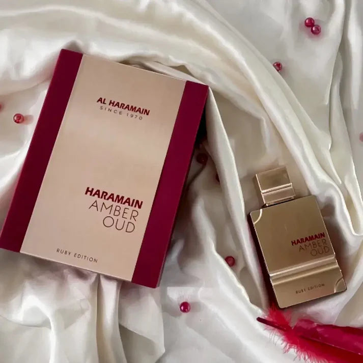 AMBER OUD RUBY EDITION BY AL HARAMAIN - EAU DE PARFUM FOR UNISEX, 2.0 OZ / 60 ML