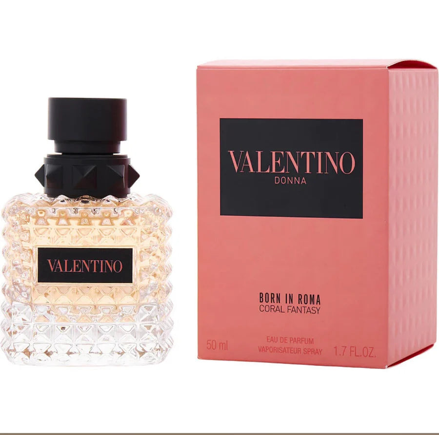 DONNA BORN IN ROMA CORAL FANTASY BY VALENTINO - EAU DE PARFUM FOR WOMAN 1.7 oz /