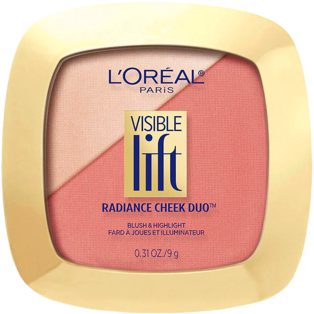 DUO RUBOR E ILUMINADOR VISIBLE LIFT RADIANCE CHEEK BY L'OREAL PARIS