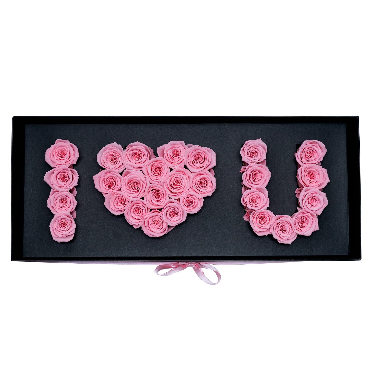 I LOVE YOU BOX - PRESERVED ROSES