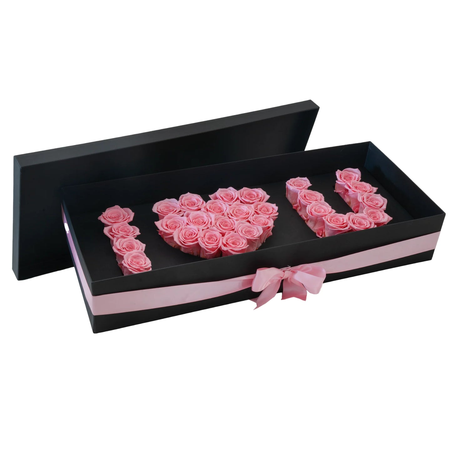 I LOVE YOU BOX - PRESERVED ROSES