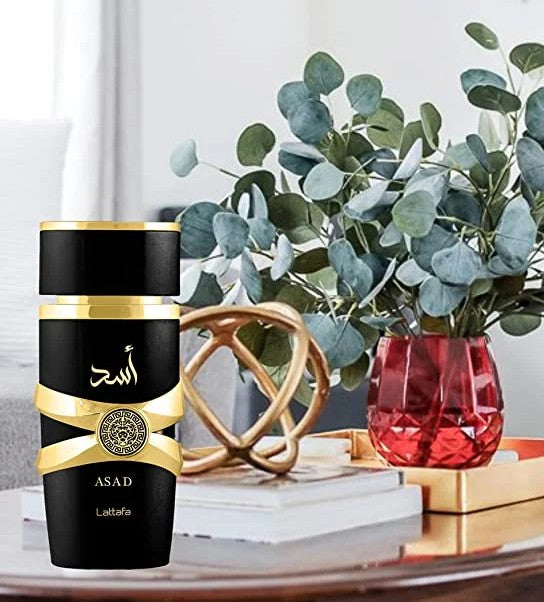 ASAD BY LATTAFA - EAU DE PARFUM FOR UNISEX, 3.4 OZ / 100 ML