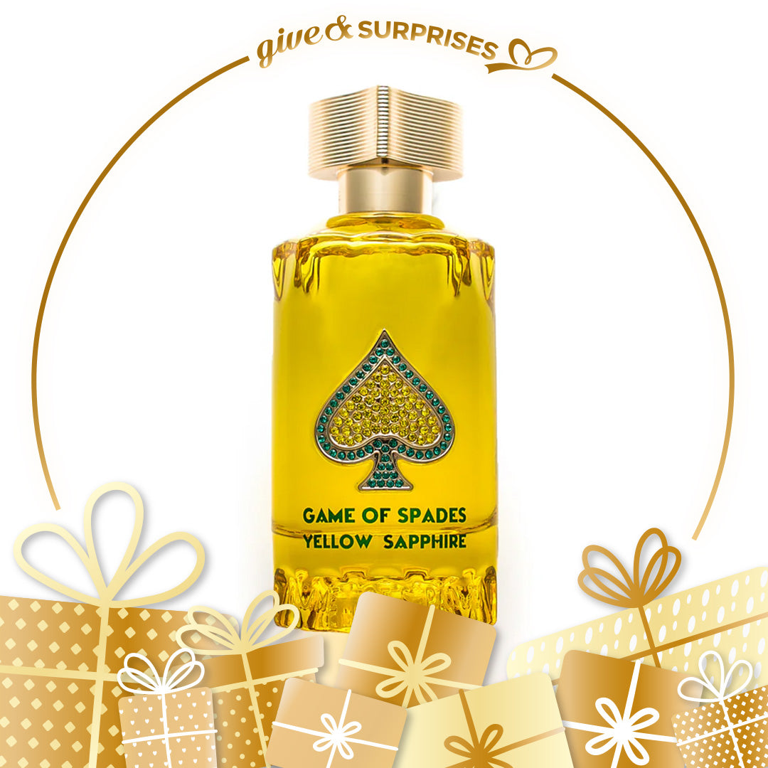 GAME OF SPADES YELLOW SAPPHIRE BY JO MILANO PARIS - EAU DE PARFUM FOR WOMAN 3.4OZ / 100ML