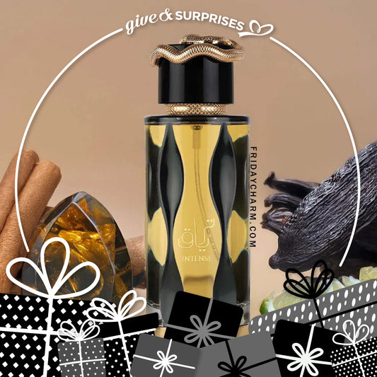 TERIAQ INTENSE BY LATTAFA - EAU DE PARFUM FOR MEN 3.4OZ / 100 ML