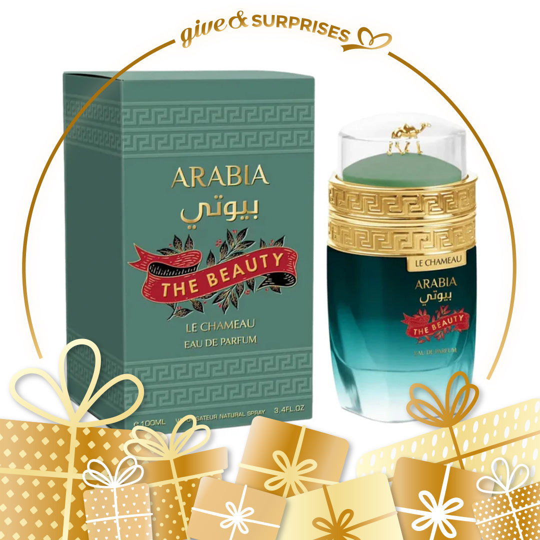 ARABIA THE BEAUTY BY LECHAMEAU / EMPER - EAU DE PARFUM FOR MEN 3.4OZ /100 ML