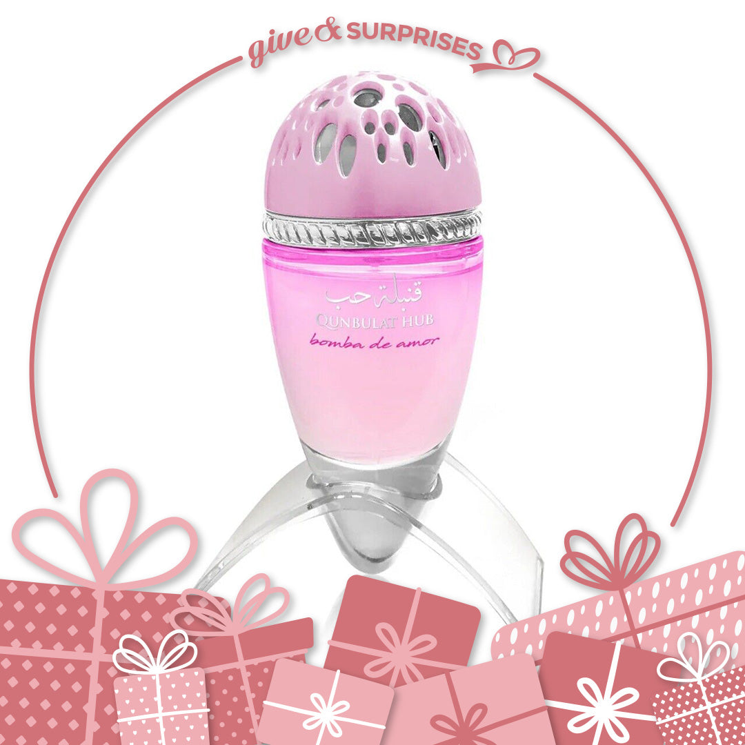 QUNBULAT HUB BOMBA DE AMOR BY EMPER - EAU DE PARFUM FOR WOMAN 3.4OZ / 100 ML