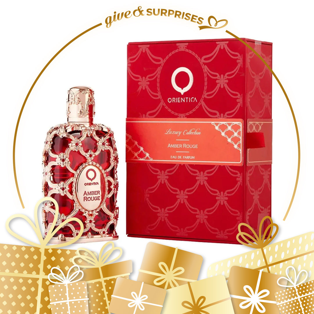 AMBER ROUGE BY ORIENTICA - EAU DE PARFUM FOR WOMAN 5.0 OZ / 148ML