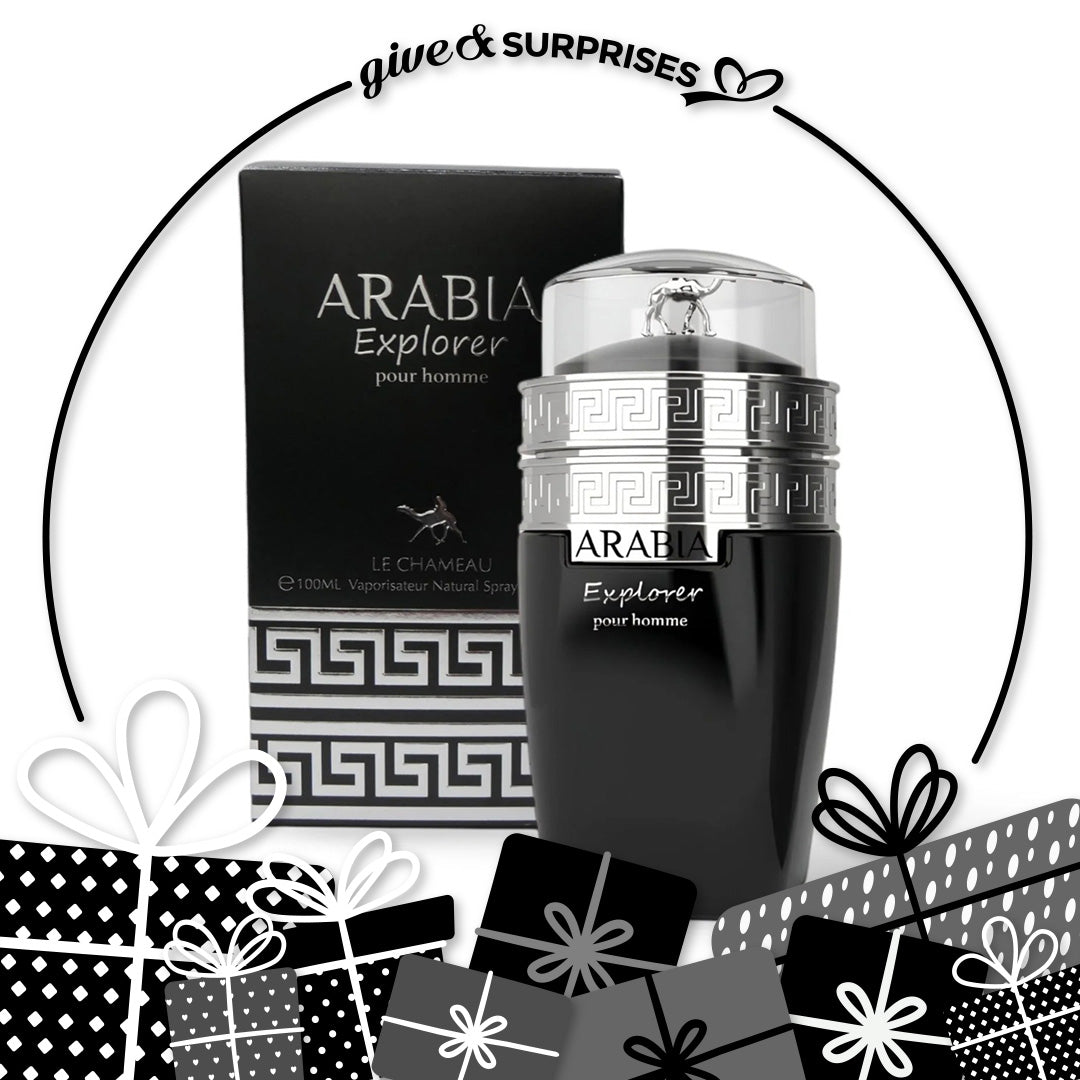 ARABIA EXPLORER BY LE CHAMEAU / EMPER - EAU DE PARFUM FOR MEN 3.4OZ / 100ML