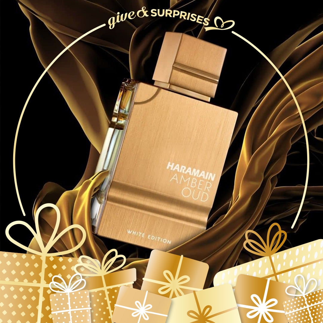 AMBER OUD WHITE BY AL HARAMAIN - EAU DE PARFUM FOR UNISEX, 3.4OZ / 100ML