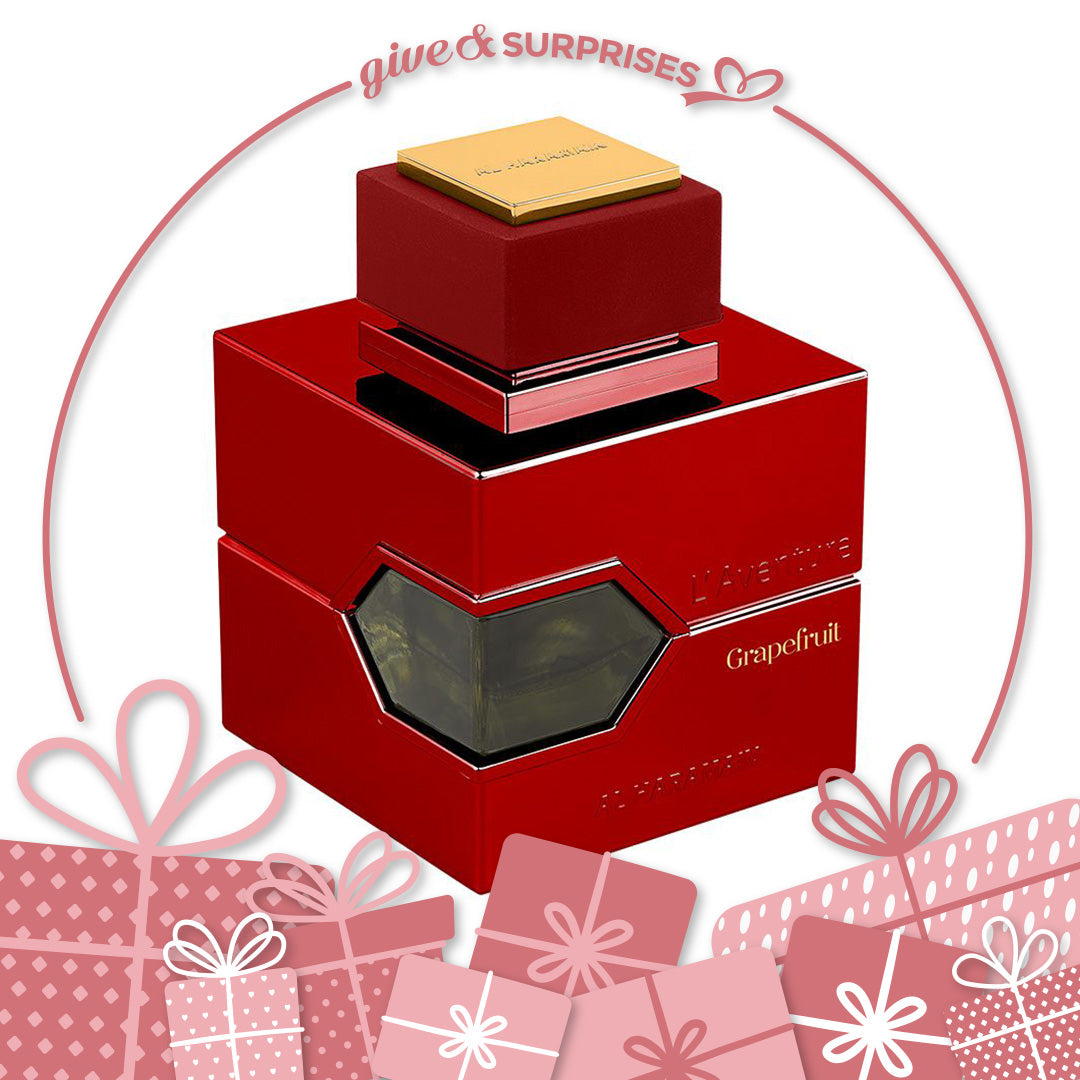 L'AVENTURE GRAPEFRUIT BY AL HARAMAIN - EXTRAIT DE PARFUM FOR UNISEX 3.4OZ/ 100ML