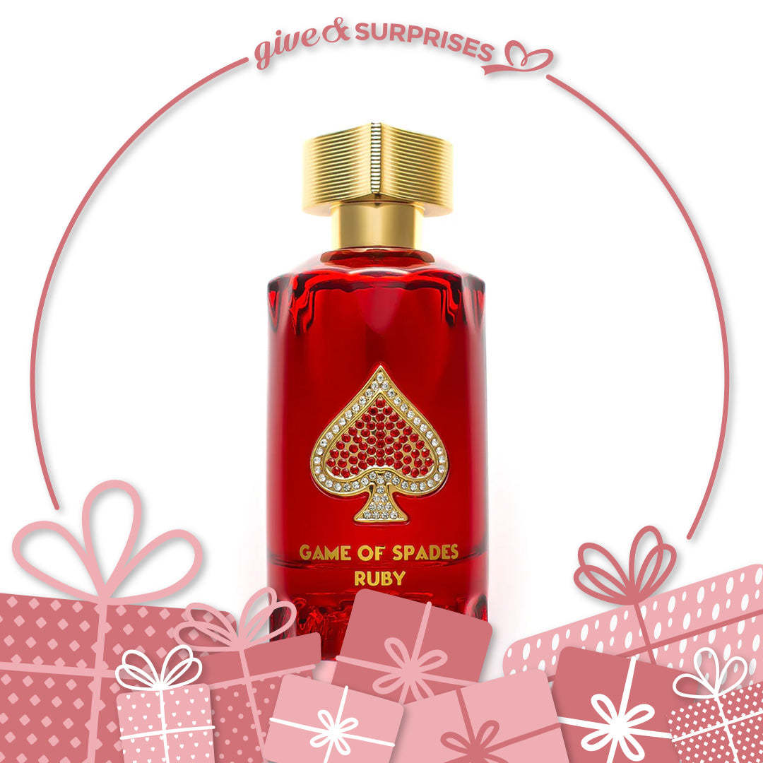 GAME OF SPADES RUBY BY JO MILANO PARIS - EAU DE PARFUM FOR UNISEX 3.4OZ / 100ML
