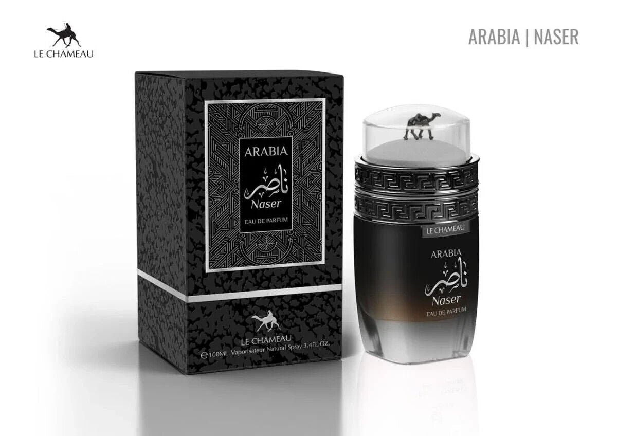 ARABIA NASER BY LE CHAMEAU / EMPER - EAU DE PARFUM FOR MEN 3.4OZ / 100 ML
