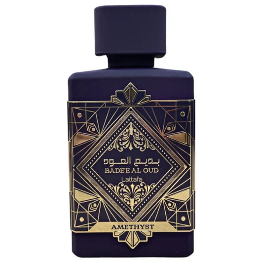 BADE'E AL OUD AMETHYST BY LATTAFA - EAU DE PARFUM FOR UNISEX 3.4OZ / 100ML