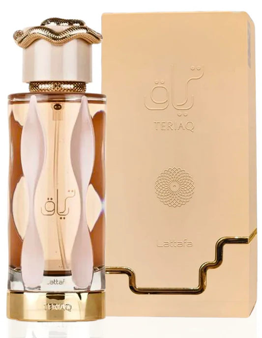 TERIAQ BY LATTAFA - EAU DE PARFUM FOR WOMAN 3.4OZ / 100ML