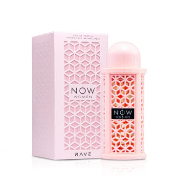 RAVE NOW PINK BY LATTAFA - EAU DE PARFUM FOR WOMAN 3.4OZ / 100 ML