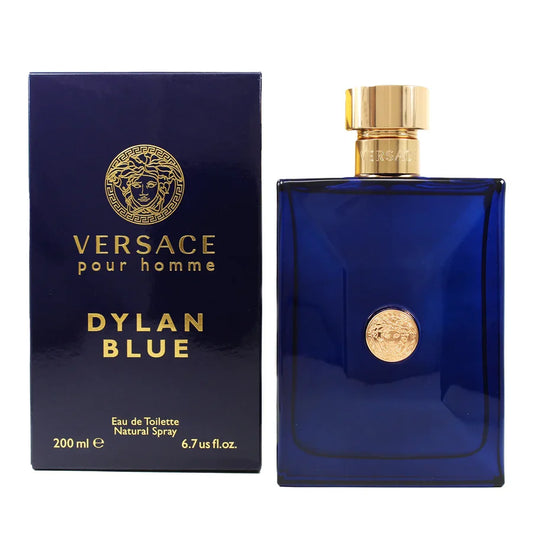 DYLAN BLUE BY VERSACE - EAU DE TOILETTE FOR MEN  3.4 OZ / 100ML