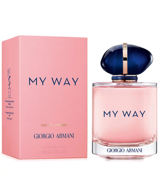 MY WAY BY GIORGIO ARMANI - EAU DE PARFUM FOR WOMAN  3.0 OZ / 90ML