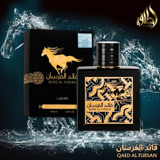 QAED AL FURSAN BY LATTAFA - EAU DE PARFUM FOR UNISEX, 3.4OZ/100ML