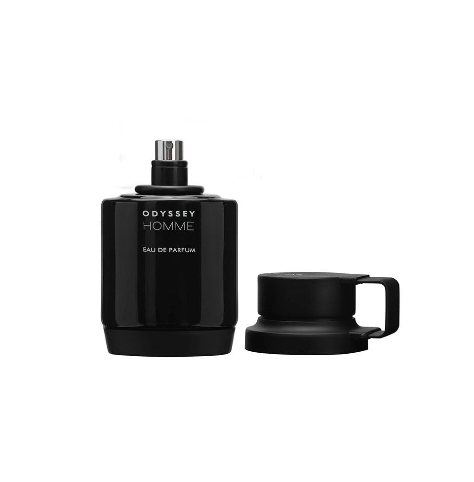 ODISSEY HOMME BLACK BY ARMAF - EAU DE PARFUM FOR MEN 3.4OZ / 100ML