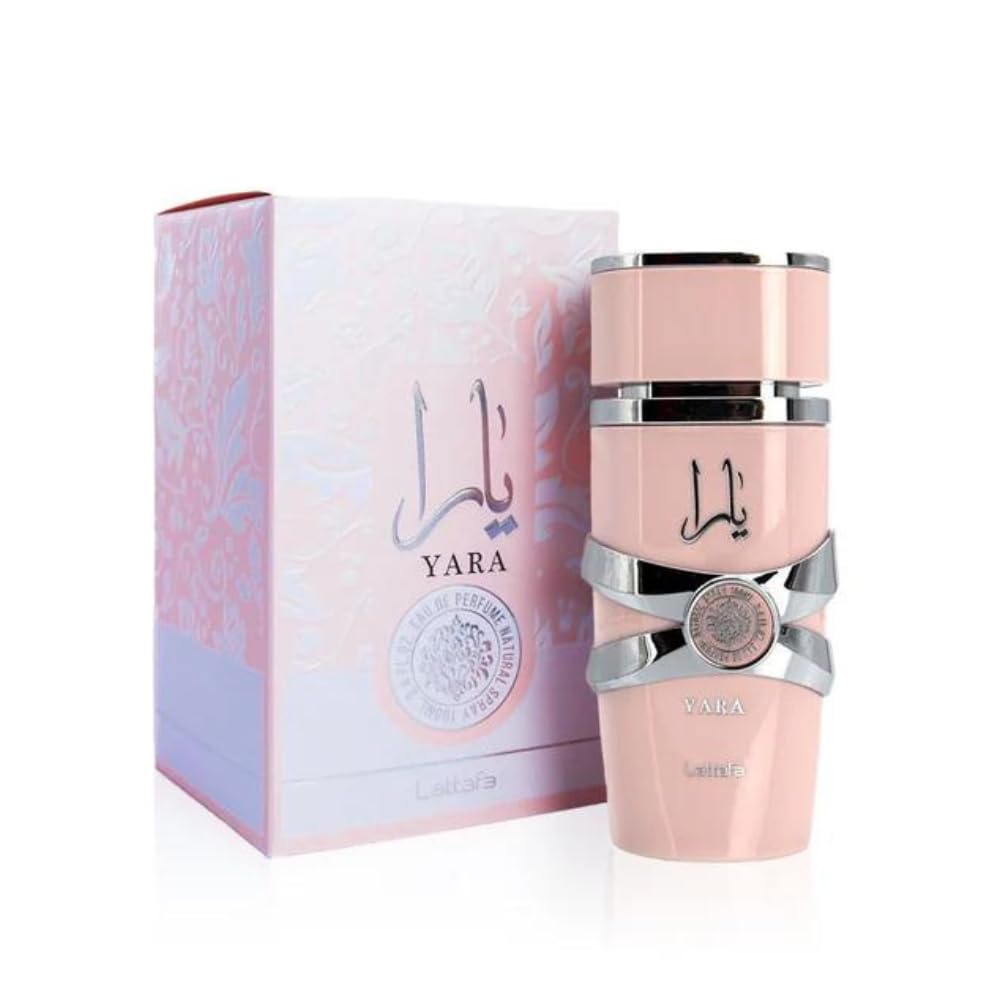 YARA BY LATTAFA - EAU DE PARFUM FOR WOMAN, 3.4OZ / 100ML