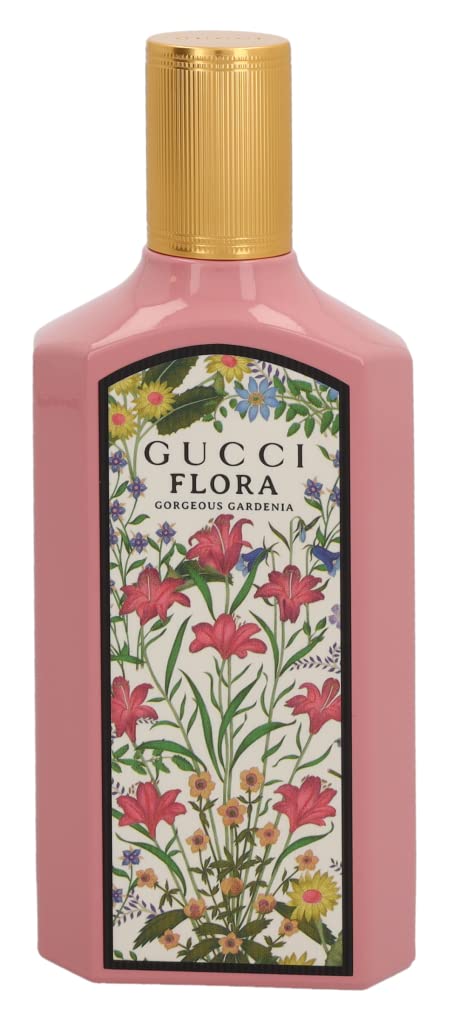 FLORA GORGEOUS GARDENIA BY GUCCI - EAU DE PARFUM FOR WOMAN  3.4 OZ / 100ML