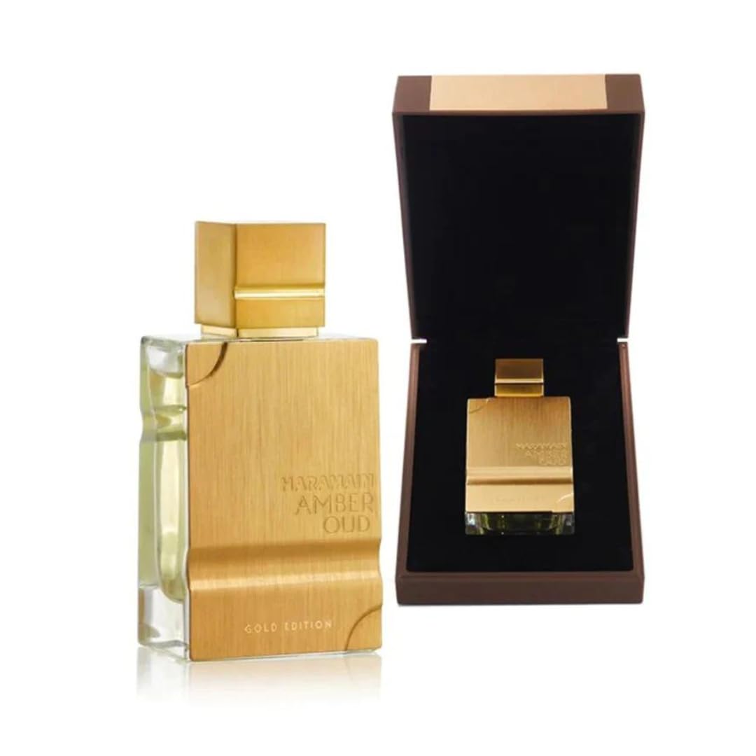 AMBER OUD GOLD EDITION BY AL HARAMAIN - EAU DE PARFUM FOR UNISEX, 2.0 OZ/60ML