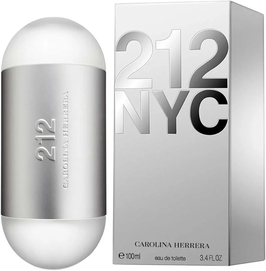 212 BY CAROLINA HERRERA - EAU DE TOILETTE FOR WOMAN 3.4 OZ / 100ML