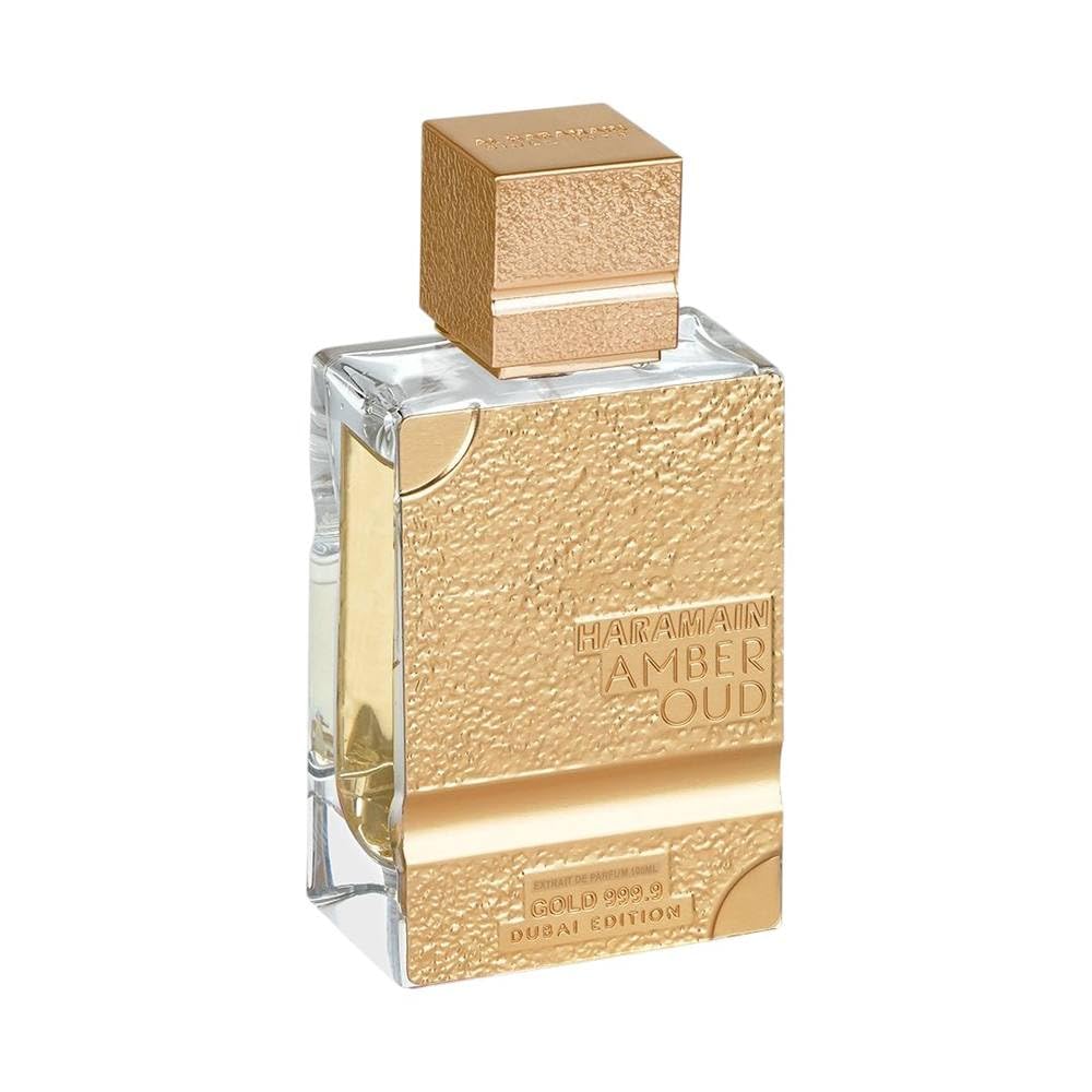 AMBER OUD GOLD 999.9 DUBAI EDITION BY AL HARAMAIN - EXTRAIT DE PARFUM, 3.4OZ/100ML