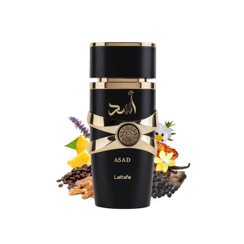 ASAD BY LATTAFA - EAU DE PARFUM FOR UNISEX, 3.4 OZ / 100 ML