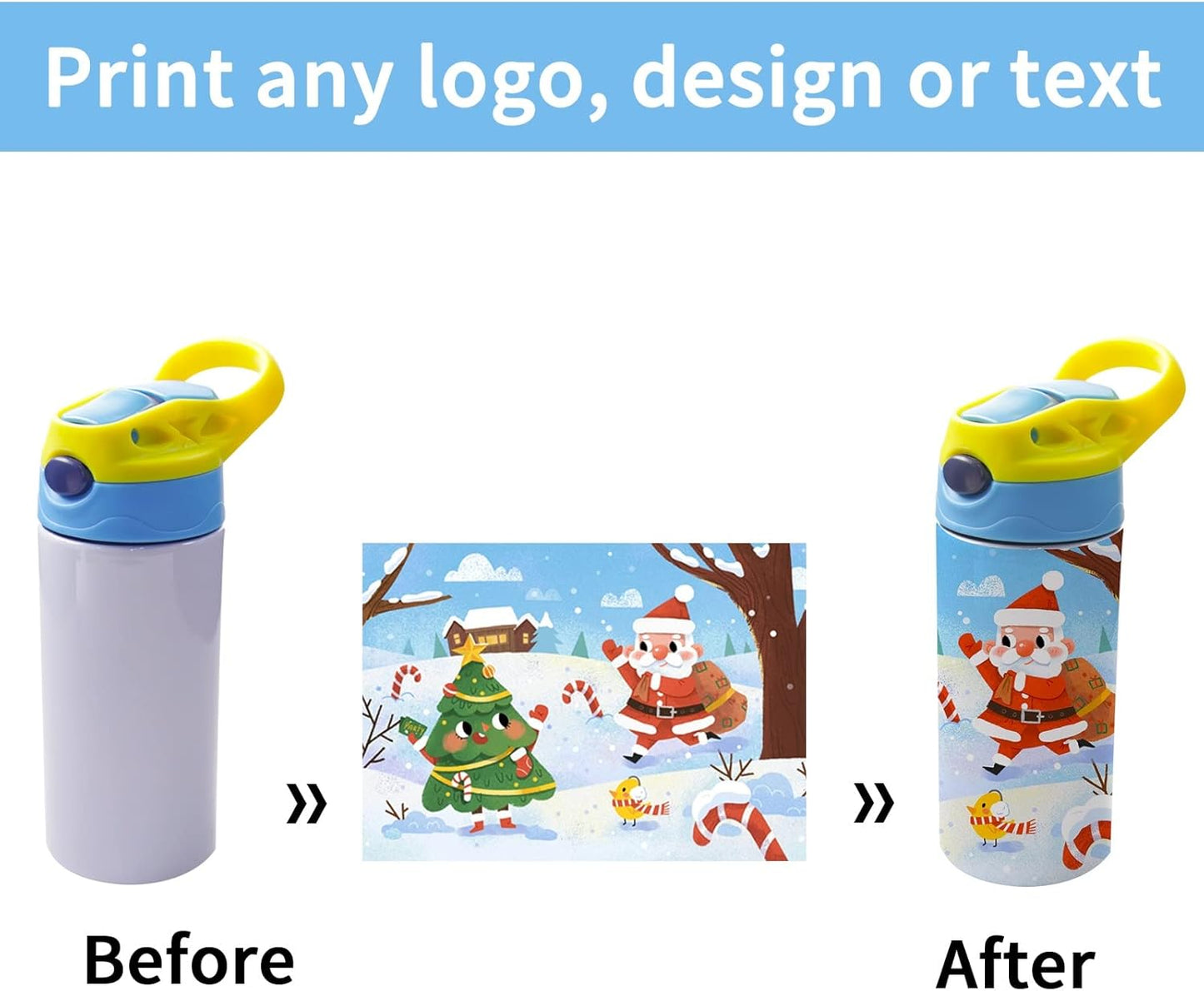 Botella Infantil de Aluminio de 500ml