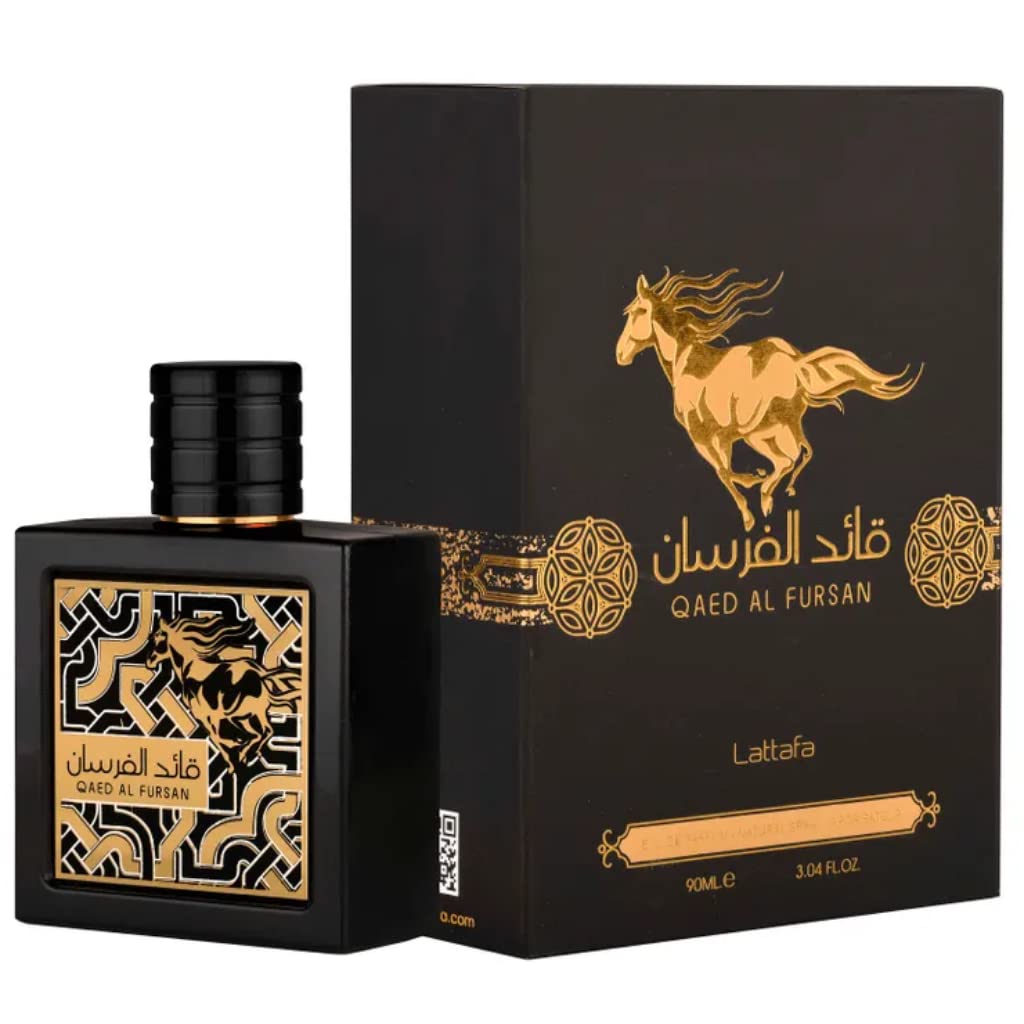 QAED AL FURSAN BY LATTAFA - EAU DE PARFUM FOR UNISEX, 3.4OZ/100ML