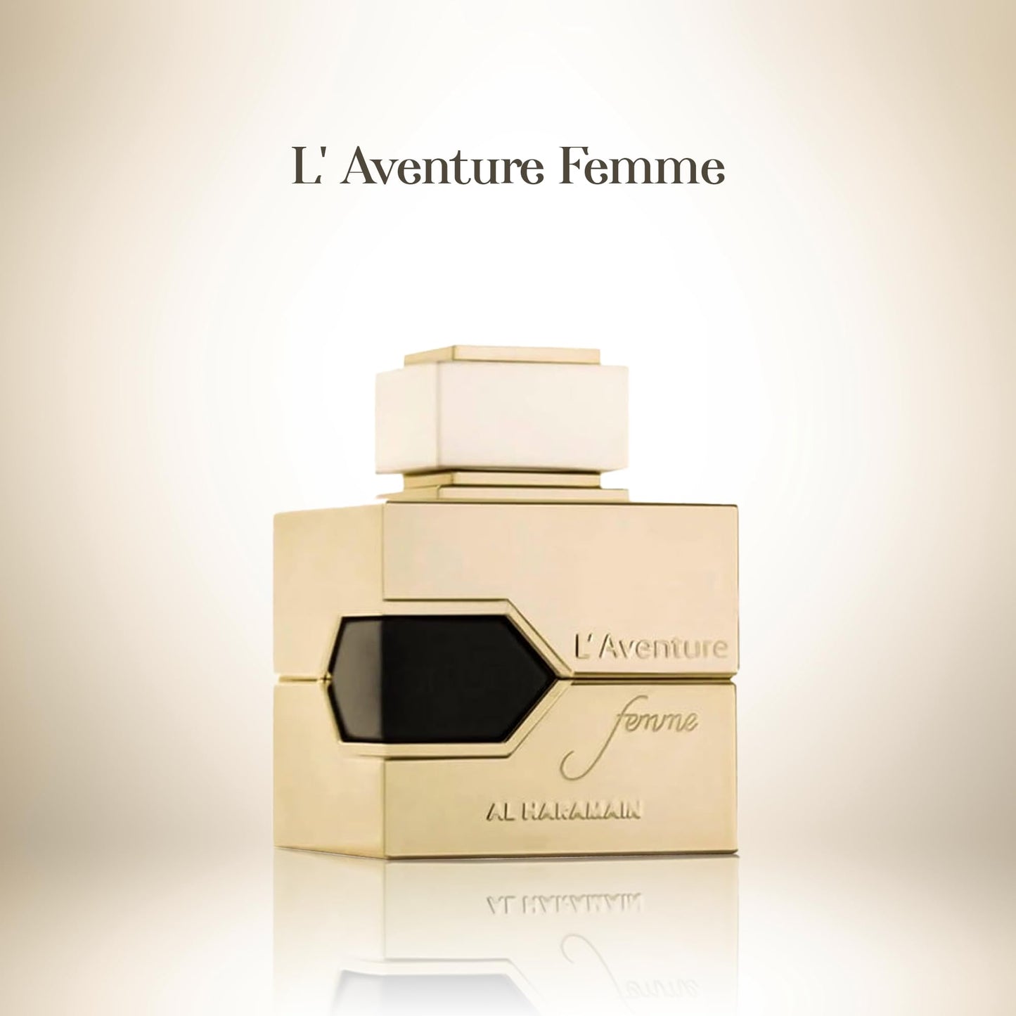 L'AVENTURE GOLD BY AL HARAMAIN  - EAU DE PARFUM FOR UNISEX, 3.4OZ / 100ML