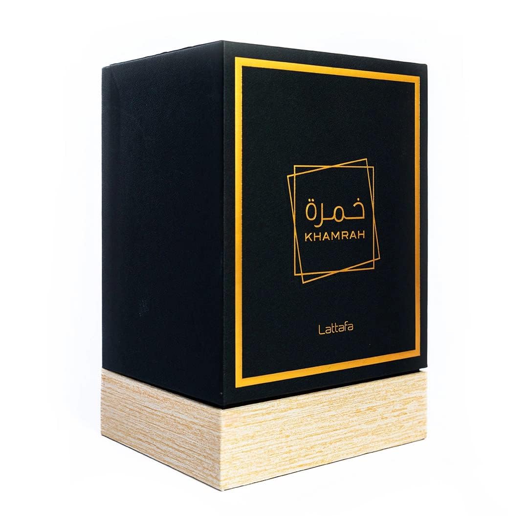 KHAMRAH BY LATTAFA - EAU DE PARFUM FOR UNISEX, 3.4 OZ / 100ML