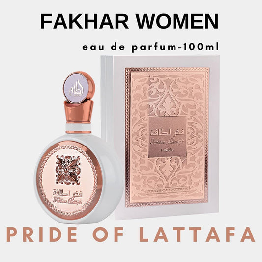 FAKHAR BY LATTAFA - EAU DE PARFUM FOR WOMAN 3.4OZ / 100ML