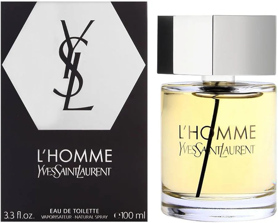 L'HOMME YVES SAINT LAURENT - EAU DE TOILETTE FOR MEN   3.4 OZ / 100ML