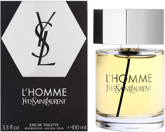 L'HOMME YVES SAINT LAURENT - EAU DE TOILETTE FOR MEN   3.4 OZ / 100ML