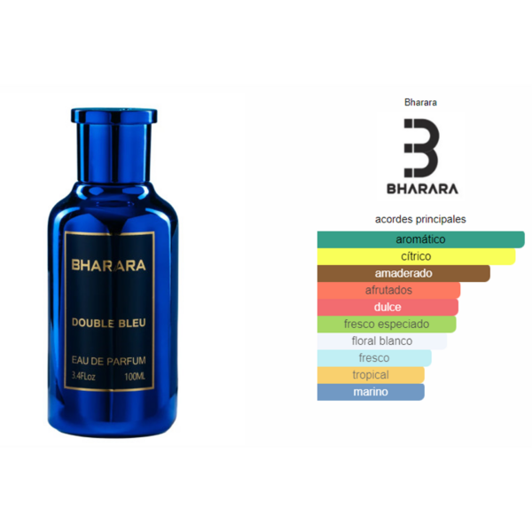 BHARARA DOUBLE BLEU - EAU DE PARFUM FOR MEN 3.4OZ / 100ML