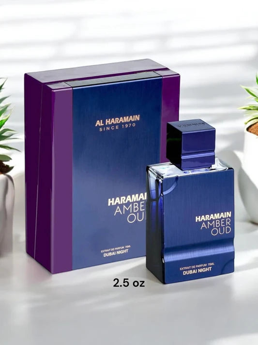 AMBER OUD NIGHT DUBAI BY AL HARAMAIN - EAU DE PARFUM FOR UNISEX 3.4oz / 100ml