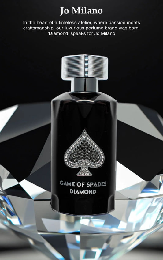 GAME OF SPADES DIAMOND BY JO MILANO PARIS - EAU DE PARFUM PARA UNISEX 3.4OZ / 100ML / 100ML