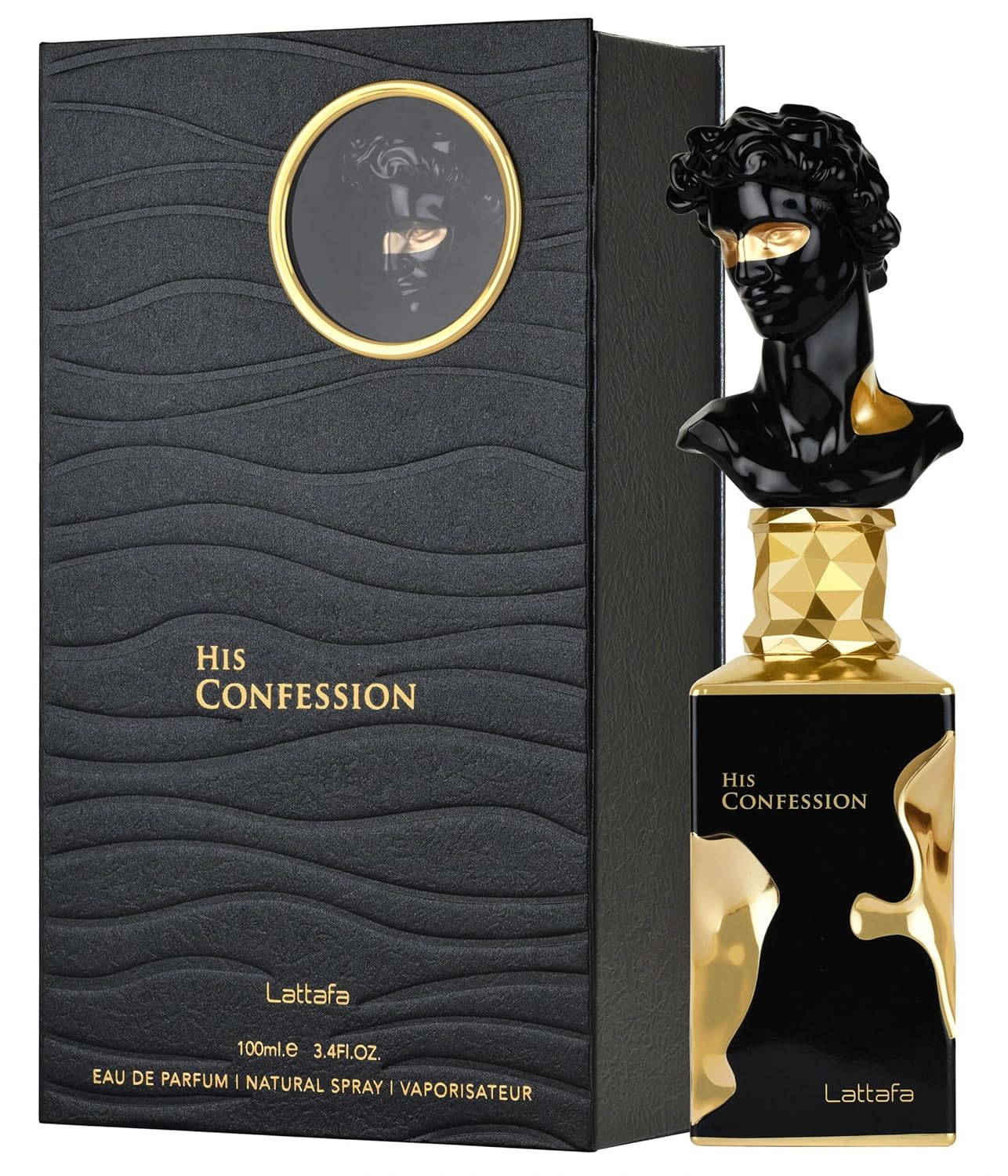 HIS CONFESSION BY LATTAFA - EAU DE PARFUM FOR MEN 3.4OZ / 100ML