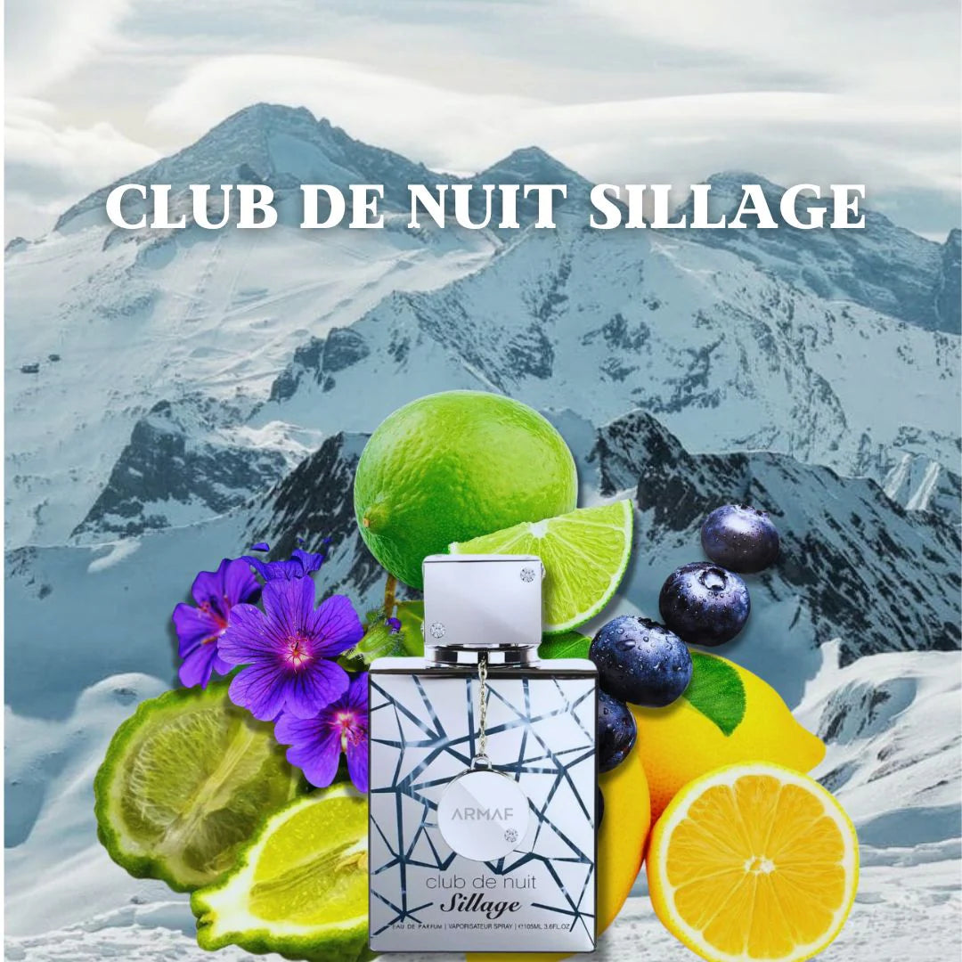 CLUB DE NUIT SILLAGE  BY ARMAF - EAU DE PARFUM FOR MEN, 3.6 OZ /105 ML