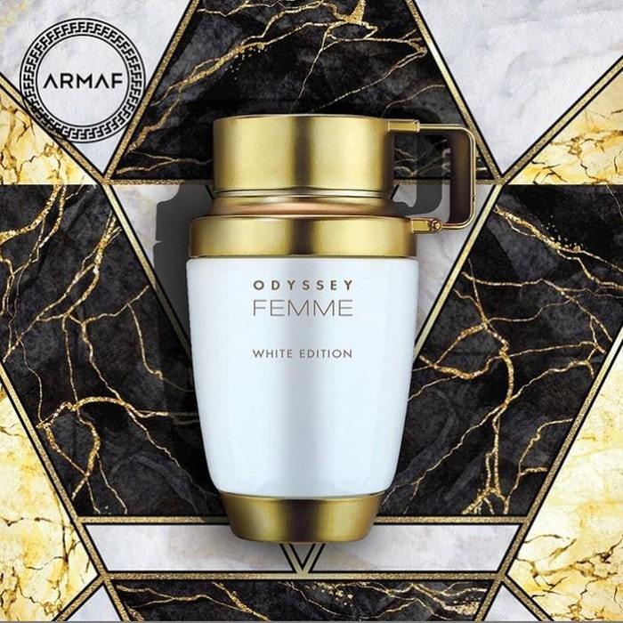 ODISSEY FEMME WHITE EDITION BY ARMAF - EAU DE PARFUM FOR WOMAN 3.4OZ / 100ML