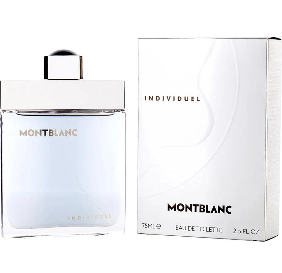 INDIVIDUEL BY MONT BLANC - EAU DE TOILETTE FOR MEN  2.5OZ / 75ML