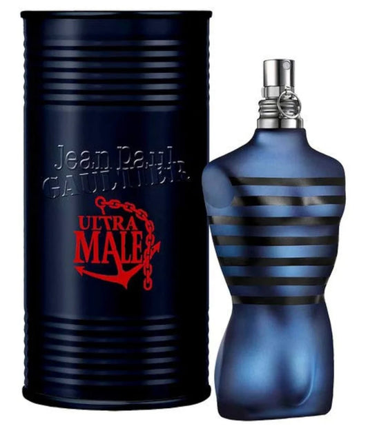 ULTRA MALE INTENSE BY JEAN PAUL GAULTIER - EAU DE TOILETTE FOR MEN 4.2OZ / 125ML