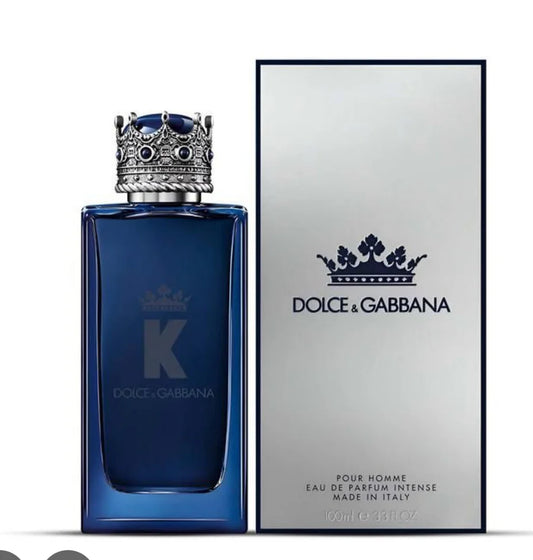 KING INTENSE BY DOLCE & GABBANA - EAU DE PARFUM FOR MEN  3.4OZ / 100 ML
